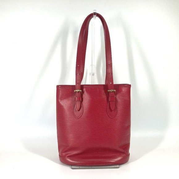 LOUIS VUITTON Epi Petite bucket PM Shoulder bag Tote Bag - Picture 1 of 15